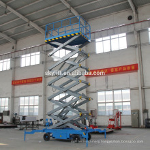 Electric hydraulic 8m mobile scissor lift for street light